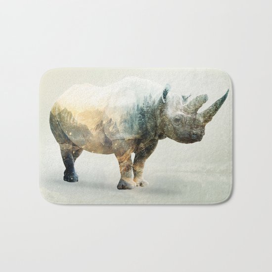 RHINO SPINE Bath Mat