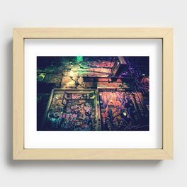 Ruin bar Recessed Framed Print