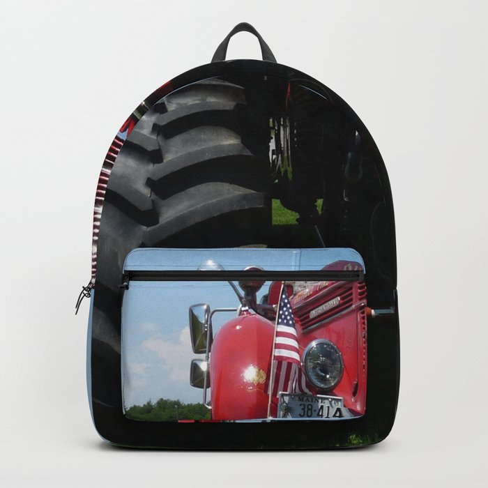 monster fire truck backpack
