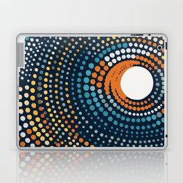 Dotted Contemporary Colors Minimal Pattern Laptop & iPad Skin