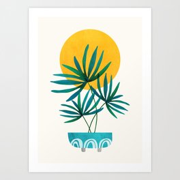 Little Palm + Sunshine Art Print