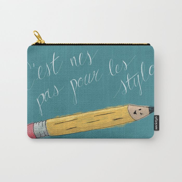 This is not a pencil case Carry-All Pouch by AriPrints