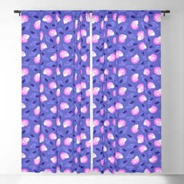 Two purple and pink shell pattern Blackout Curtain