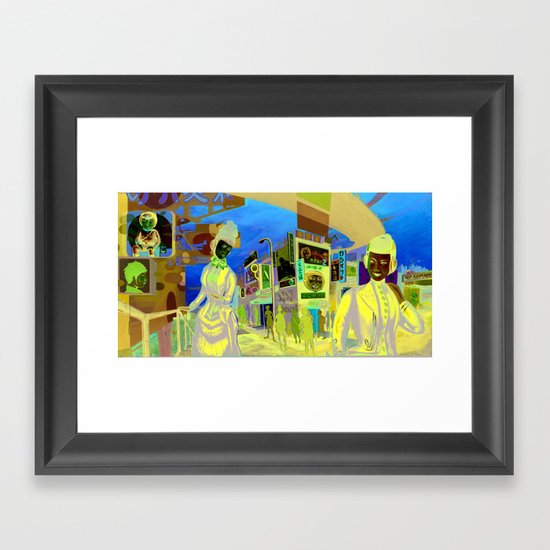 Roach City Framed Art Print