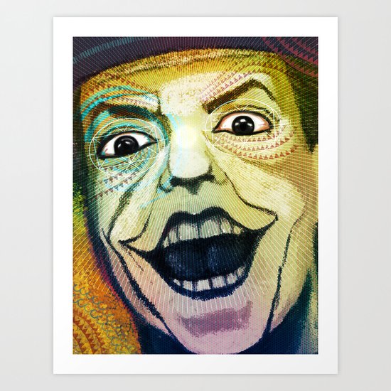 Joker Old Art Print