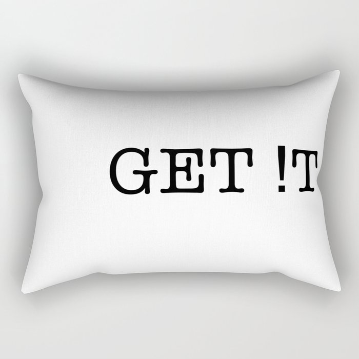 Get it! Rectangular Pillow