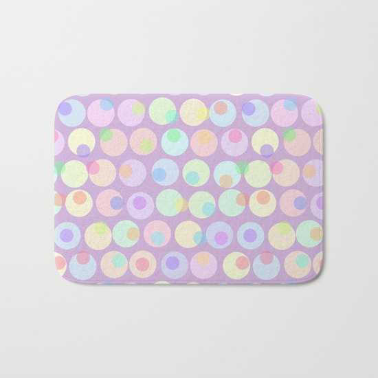 Pastel Abstracts 1 Bath Mat