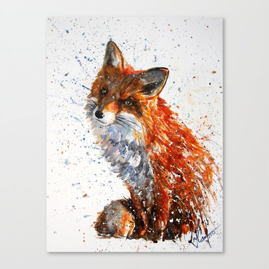 FOX Canvas Print