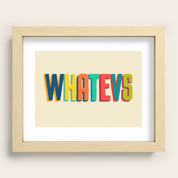 Recessed Framed Print