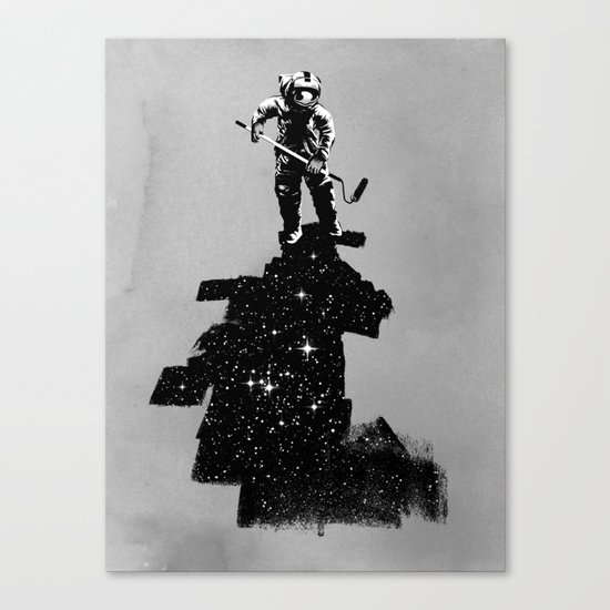 Negative Space Canvas Print