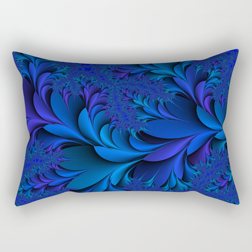 Blue Decorative Pillow by christyleigh