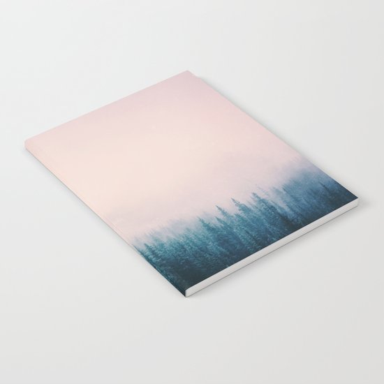 Pastel Forest Notebook