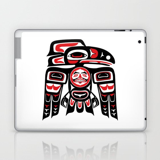 Raven Haida Native American Tlingit Art Alaska Laptop & iPad Skin