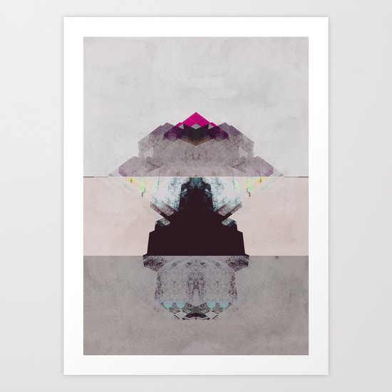 Apart Art Print