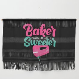 Baker Bakery Baking Bread Bake Wall Hanging
