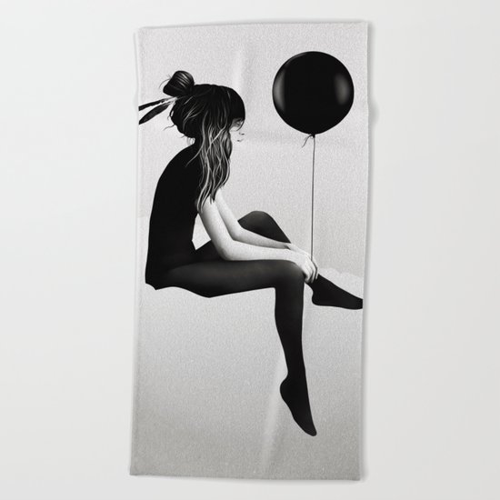 No Such Thing As Nothing Beach Towel