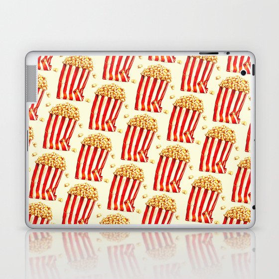 Popcorn Pattern Laptop & iPad Skin