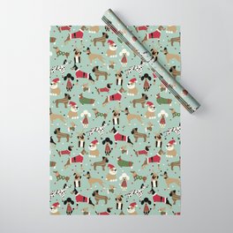 Christmas Dogs Wrapping Paper