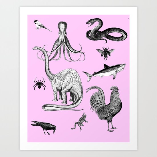 Into the wild Art Print