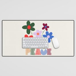 Grow Peace Desk Mat