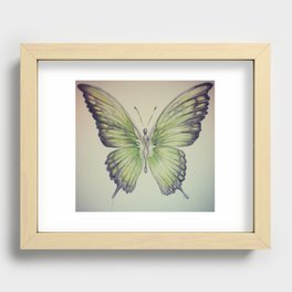 Jerrie's Butterfly Recessed Framed Print