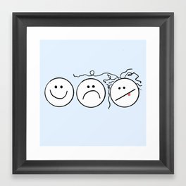 The Good, the Bad, and the Ugly Framed Art Print