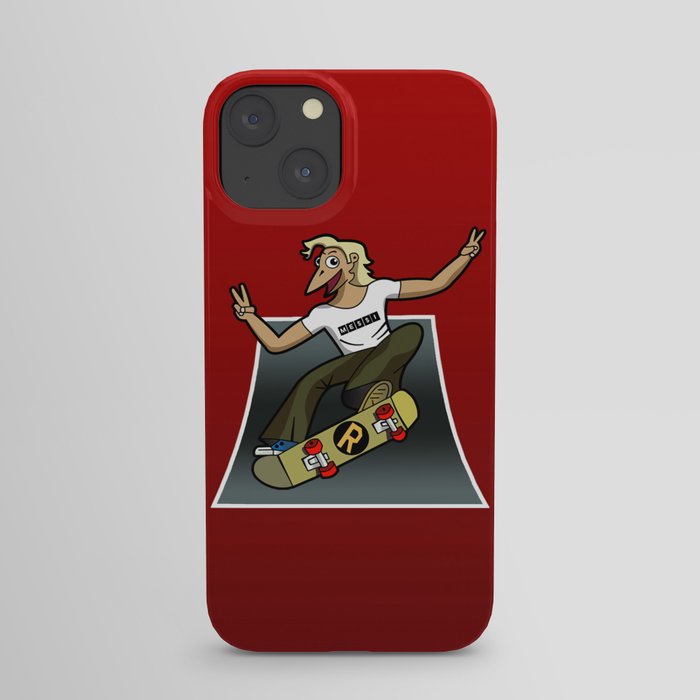  Pat The Skateboard Cat iPhone Case