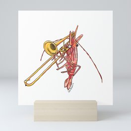 Trombone Shrimp Mini Art Print