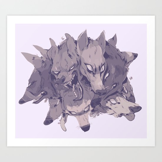 Good Dogs Art Print
