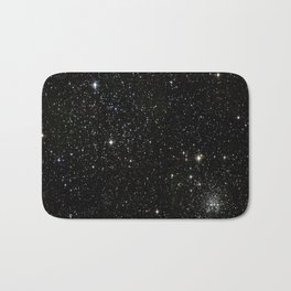 Space - Stars - Starry Night - Black - Universe - Deep Space Bath Mat