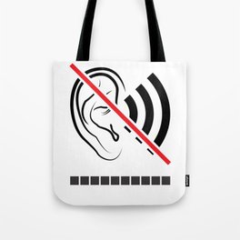 Deaf Awareness Gift Tote Bag