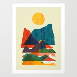 Everything is beautiful under the sun Art Print