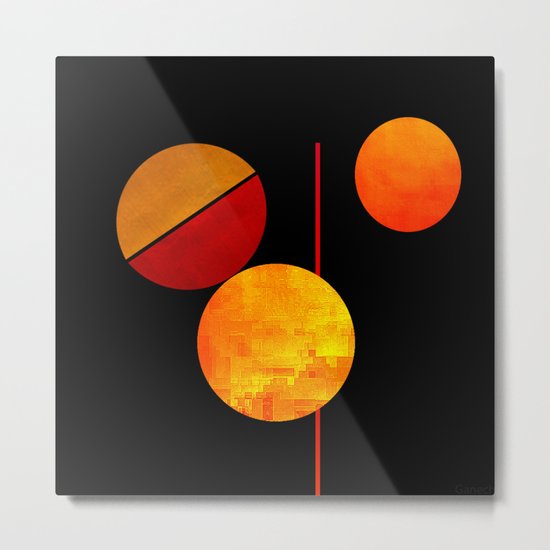 Formes 6 Metal Print