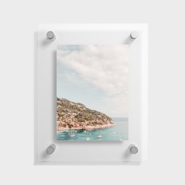 Ibiza Coast Summer Holiday Floating Acrylic Print
