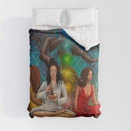 Vibrations of the Universe Comforter