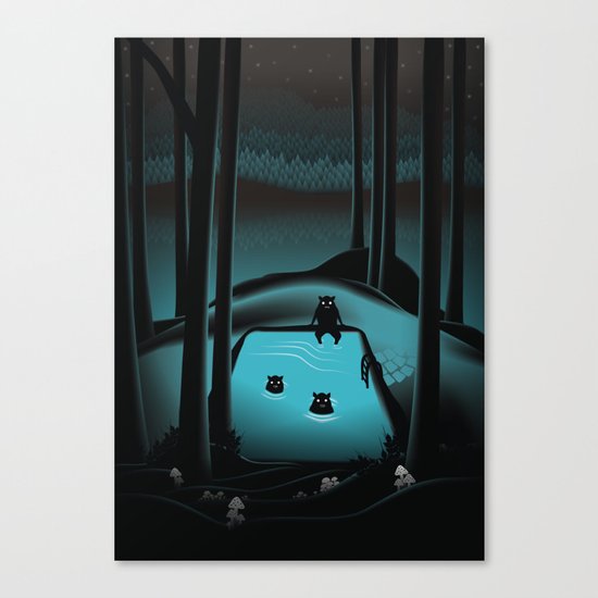 The Pool Canvas Print
