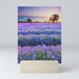Lavender Fields Mini Art Print