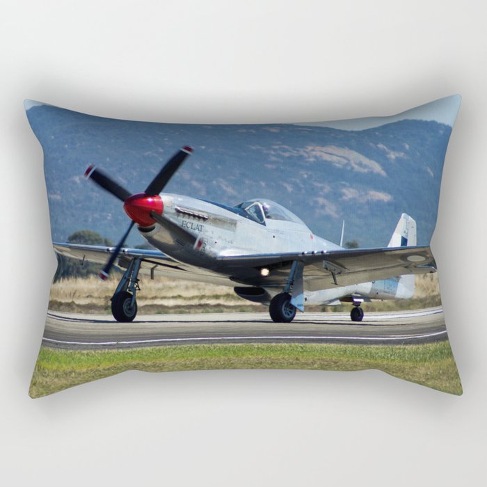 P-51 Mustang Rectangular Pillow