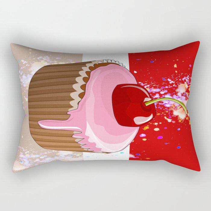 Cupcake-1 Rectangular Pillow