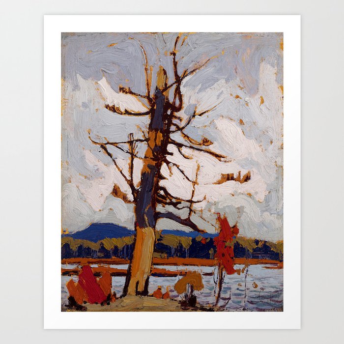 Tom Thomson - Dead Pine - Canada, Canadian Oil Painting - Group of Seven Art Print