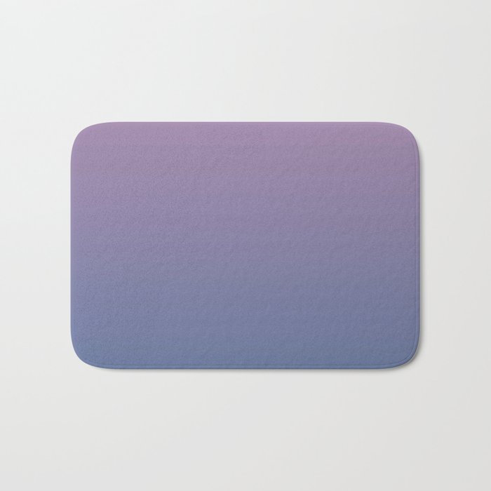 Gradient Dawn Pink Purple Blue Bath Mat