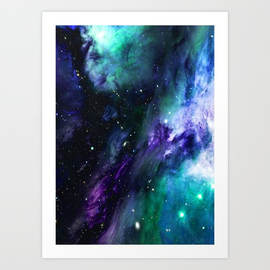 Astro Nebula Art Print