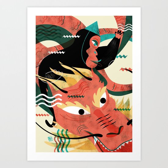CHINESE NEW YEAR'S EVE Art Print