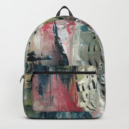 Unsure Backpack | Traditionalpainting, Abstractpainting, Contemporary, Modernpainting, Markmaking, Painting, Traditionalart, Color, Contemporaryart, Acrylic 