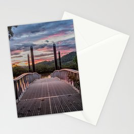 Lake Dunethin at Sunset Stationery Cards