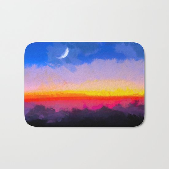 Sunrise - Leaving the Moon Bath Mat
