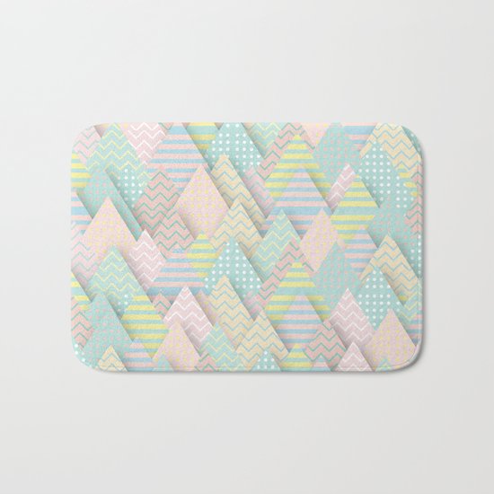 Forest Pastel Bath Mat