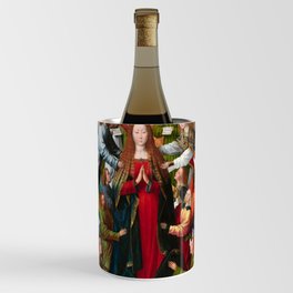 Virgin Mary, Queen of Heaven by Master of the Saint Lucy Legend Wine Chiller