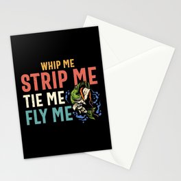 Whip Me Strip Me Tie Me Fly Me Stationery Card