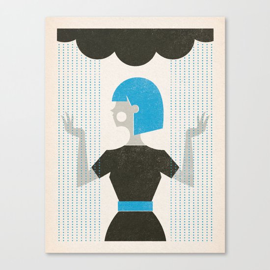 Over the Weather Canvas Print